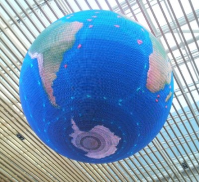 3D LED globe screen P10