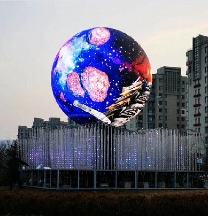 LED Globe shape display