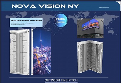 Outdoor Fine Pitch LED Video Display