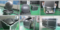 Packaging of LED ball screen