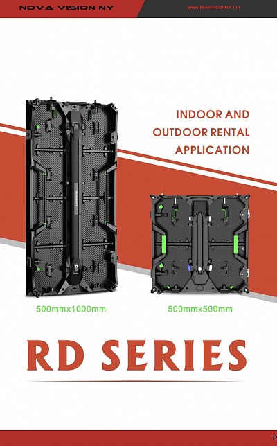 NV-RD series - Rental LED video display