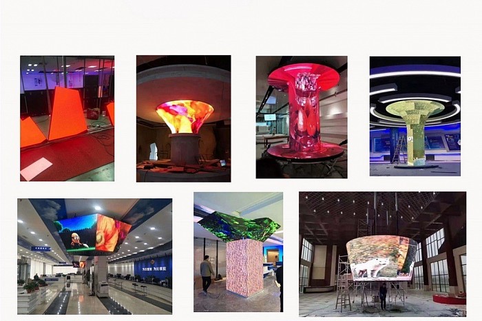 Creative Columns LED Video Displays