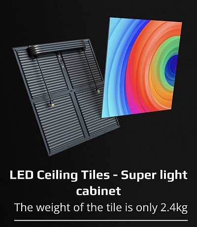 Video Drop Ceiling Tiles- DT series  P3.75