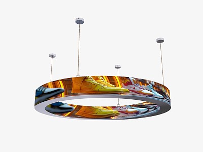 Double side edge ring display